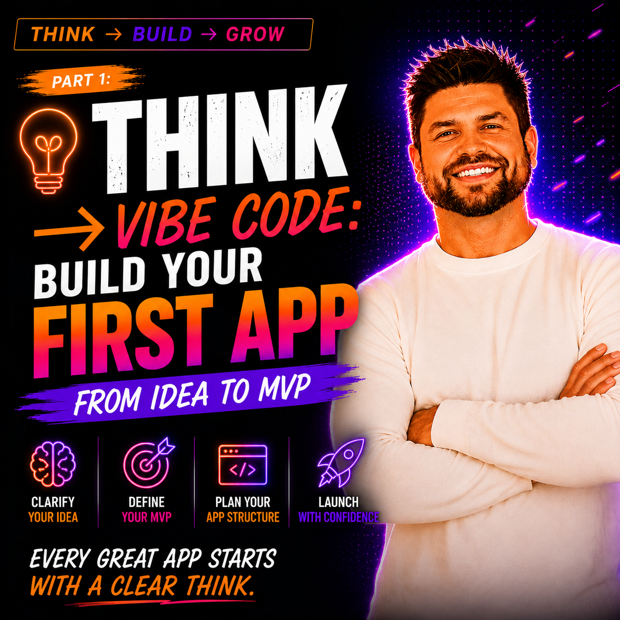 Think → Vibe Code: Build Your First App on Lovable
